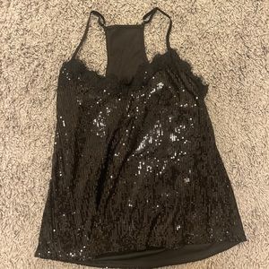 Sequin tank top!